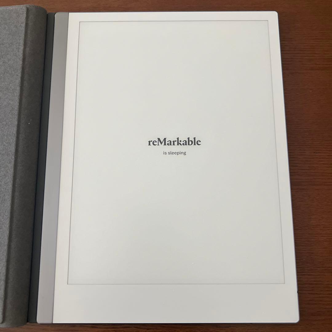 Remarkable2本体、カバーのセット