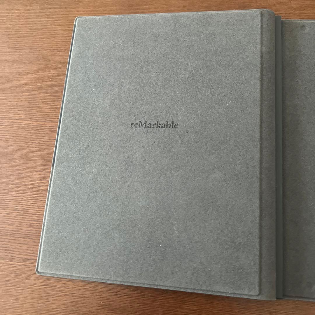 Remarkable2本体、カバーのセット