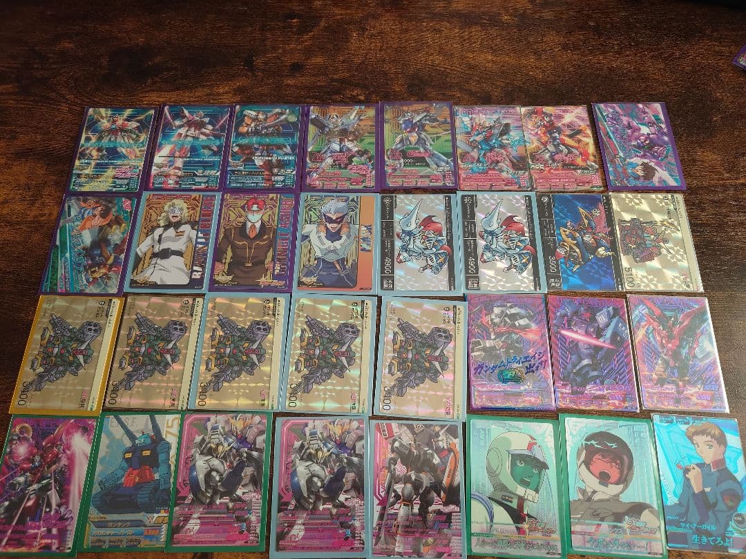 【出品1/31まで】ガンダムトライエイジ 引退品 P M CP PR 244枚