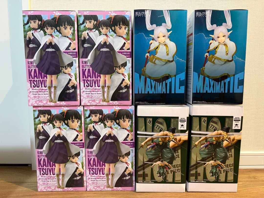 葬送のフリーレン 鬼滅の刃 栗花落カナヲ ワンピース ロロノア・ゾロ