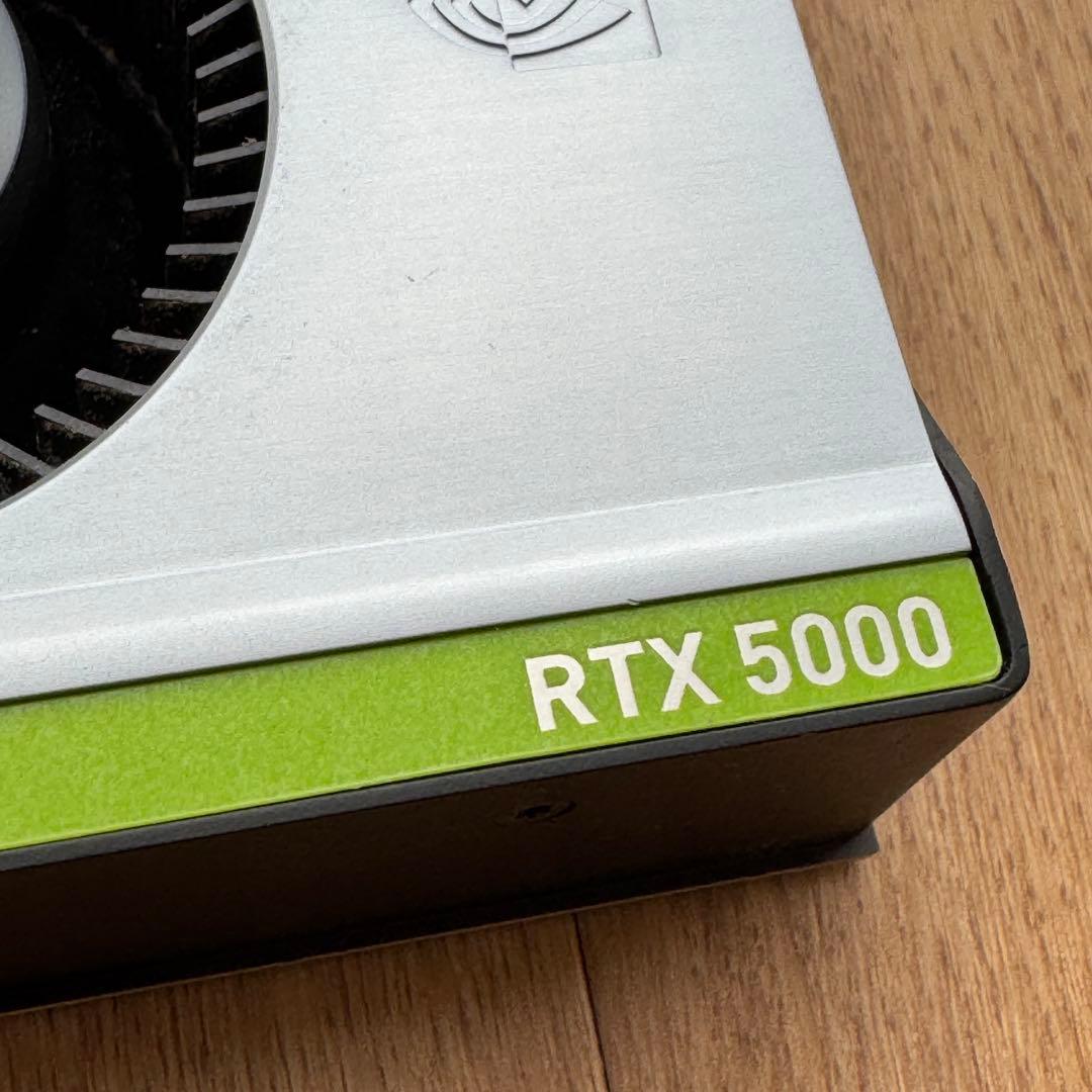 NVIDIA Quadro RTX 5000 グラフィックボード　16GB