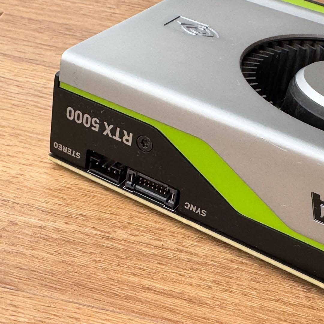 NVIDIA Quadro RTX 5000 グラフィックボード　16GB