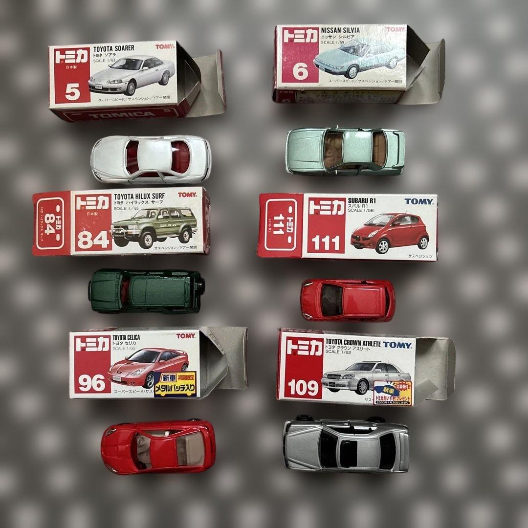 日本製トミカ3個、AEONトミカ5個含む16個セット