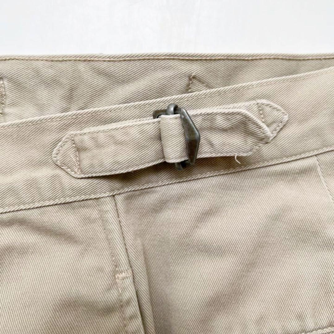 【USA製】80-90s Polo ラルフローレン チノ グルカショーツ W38