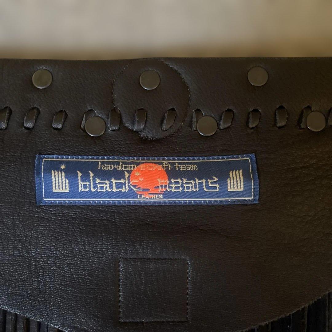 アクセサリー GARAxblackmenas SYMBOLIC FRINGE BUM FLAP