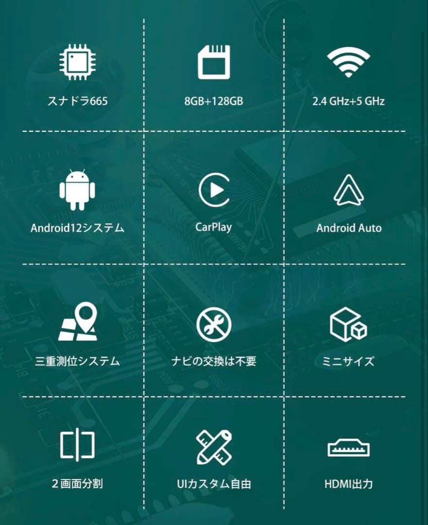 CarPlay AI BOXワイヤレスアダプター Android Auto対応