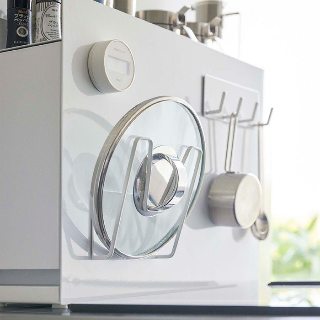 Towerシリーズ隠せる調味料ラックホワイト