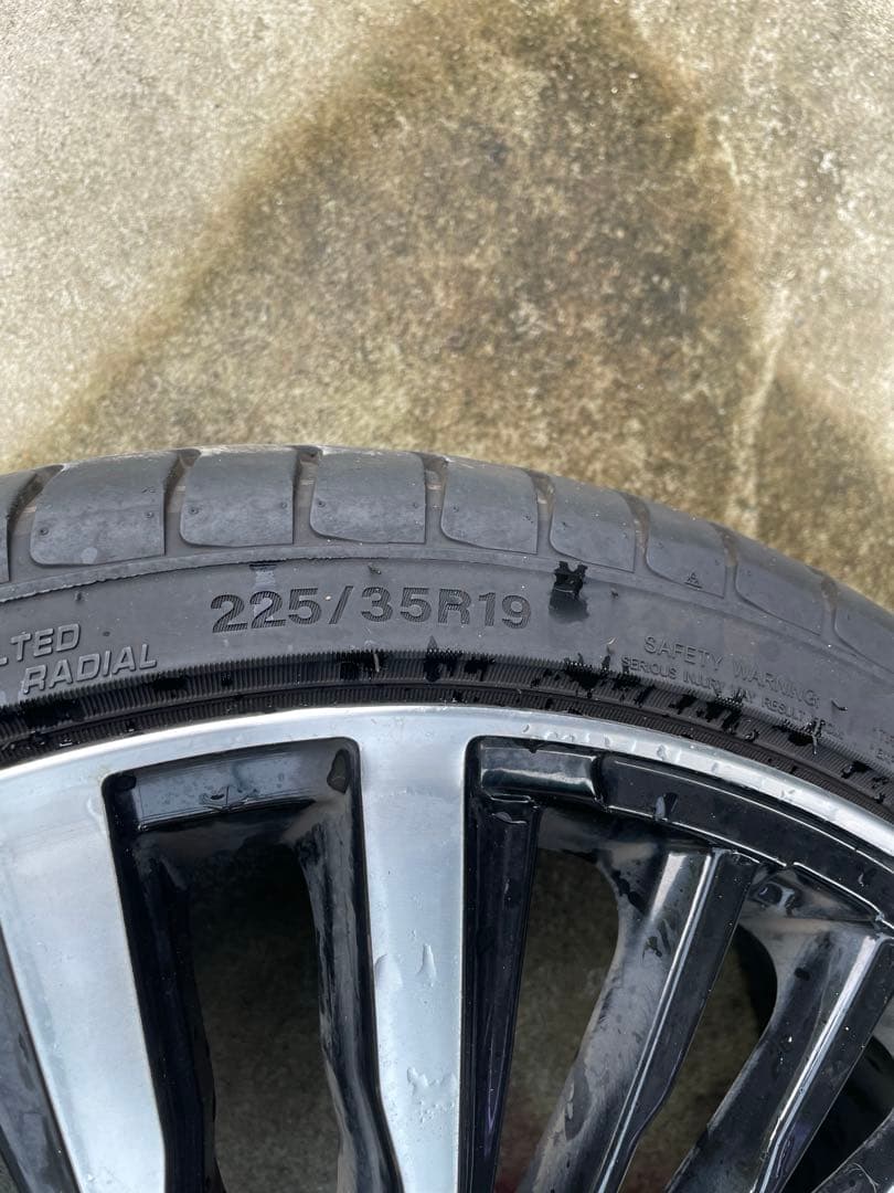 最終値下げ❗️美品AMEシャレンXR-75★19インチ4本