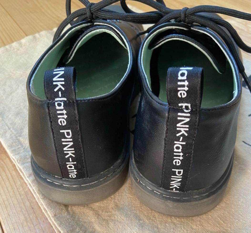 卒業式　パンツスーツ　160 ELLE PINK-latteシューズ　セット