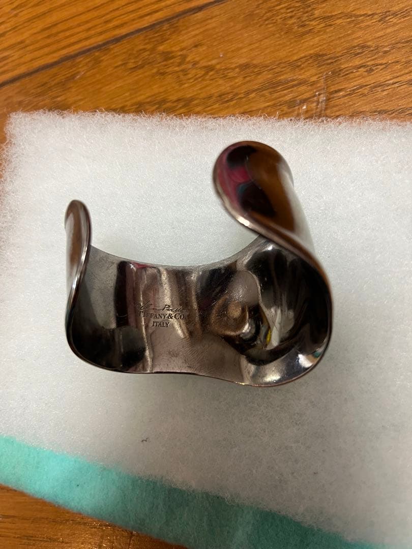 ティファニー　ボーンカフ　スモール　エルサペレッティ　右手用