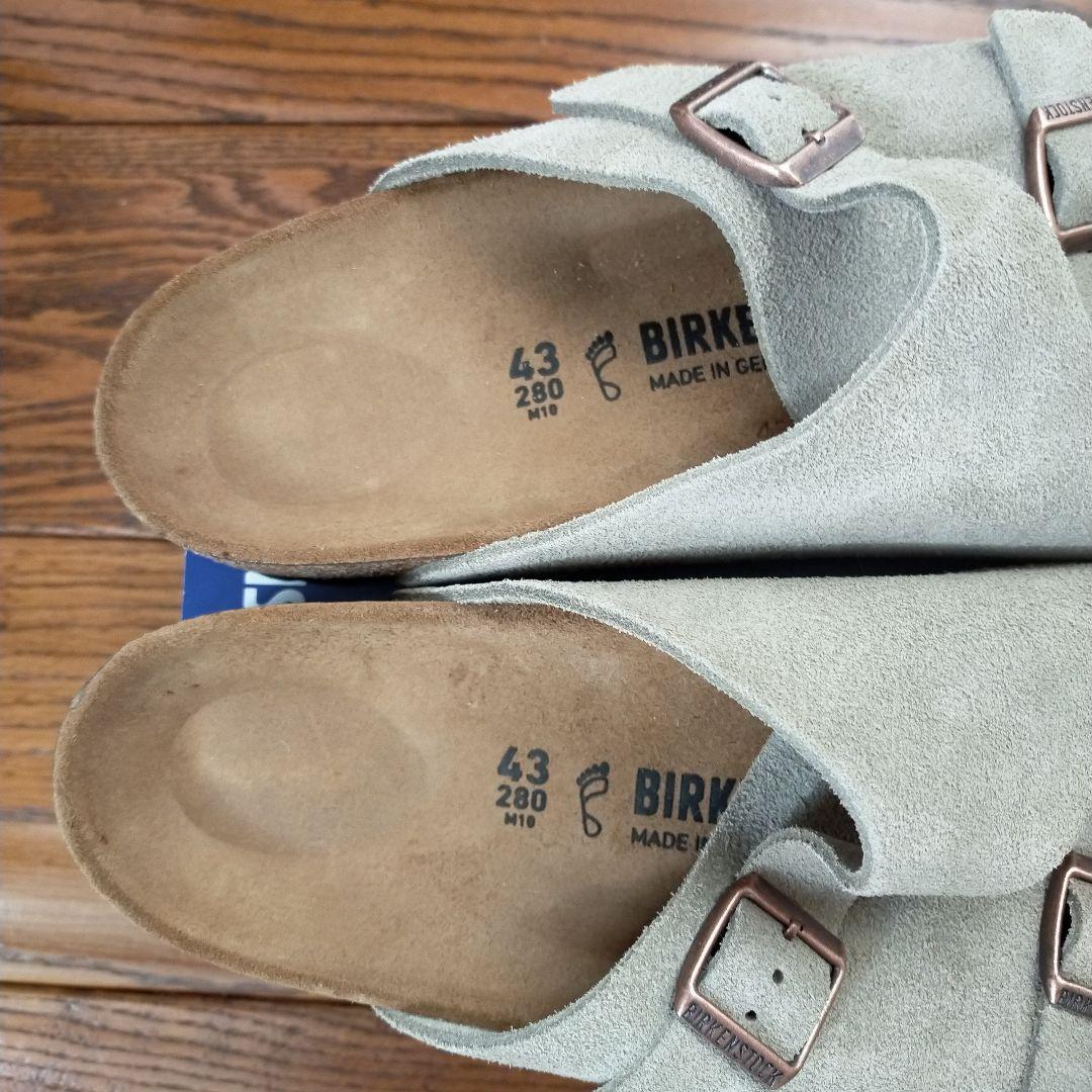 新品未使用　BIRKENSTOCK　チューリッヒ トープスエード　サイズ43