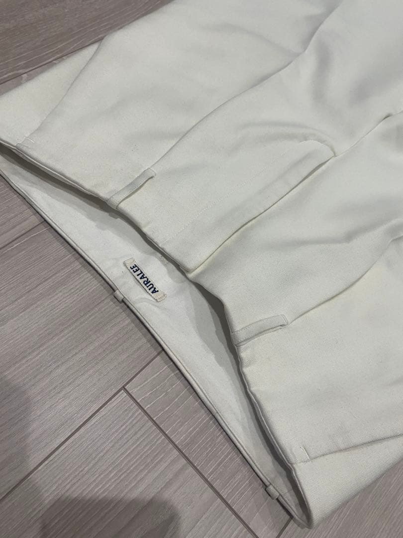 AURALEEオーラリー23AWLIGHT MELTONSLACKS　SIZE5