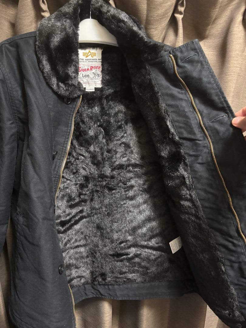 アルファ×Lee N-1 ミリタリーデッキジャケット【新品・タグ付き】
