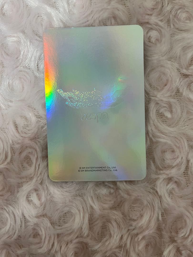 aespa エスパ ウィンター スペカ スペシャルカード トレカ