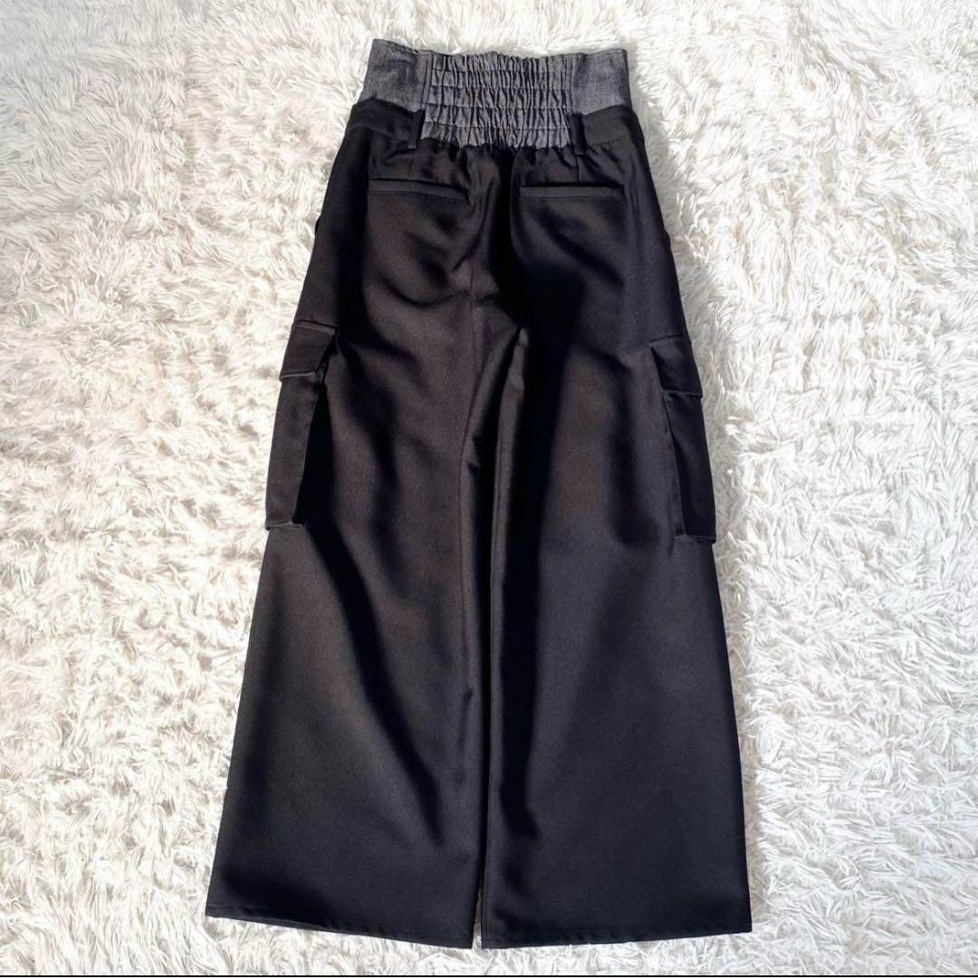 未使用級✨AMERI DENIM LIKE CORSET WORK PANTS