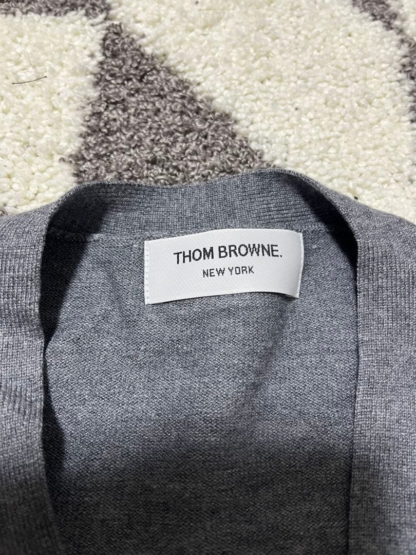 バイカラー　4本線　トリコロールカラー　カーディガン