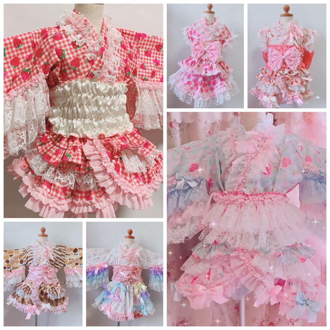 llc様♡オーダー♡浴衣セット♡ハンドメイド