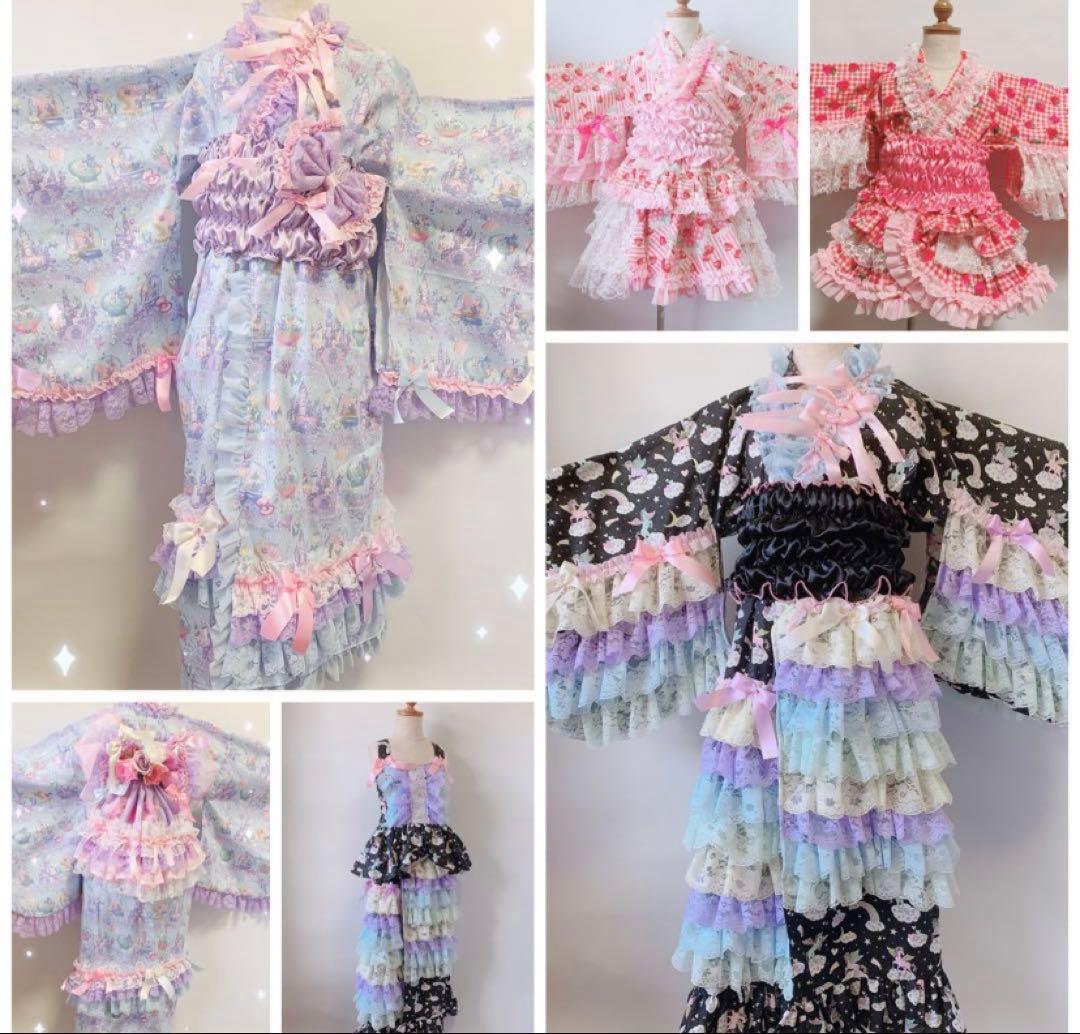 llc様♡オーダー♡浴衣セット♡ハンドメイド