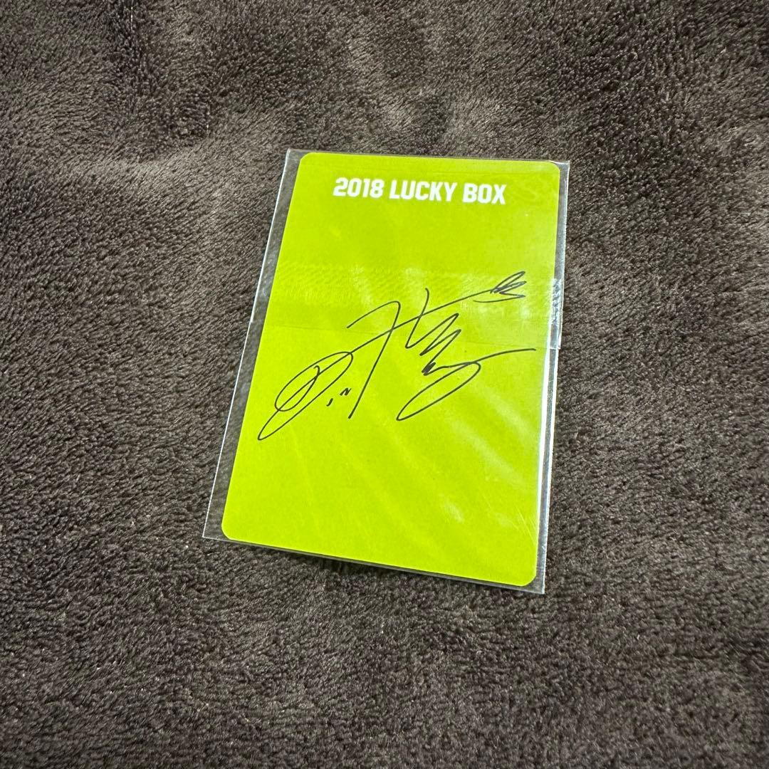 タレントカード 2018 LUCKY BOX