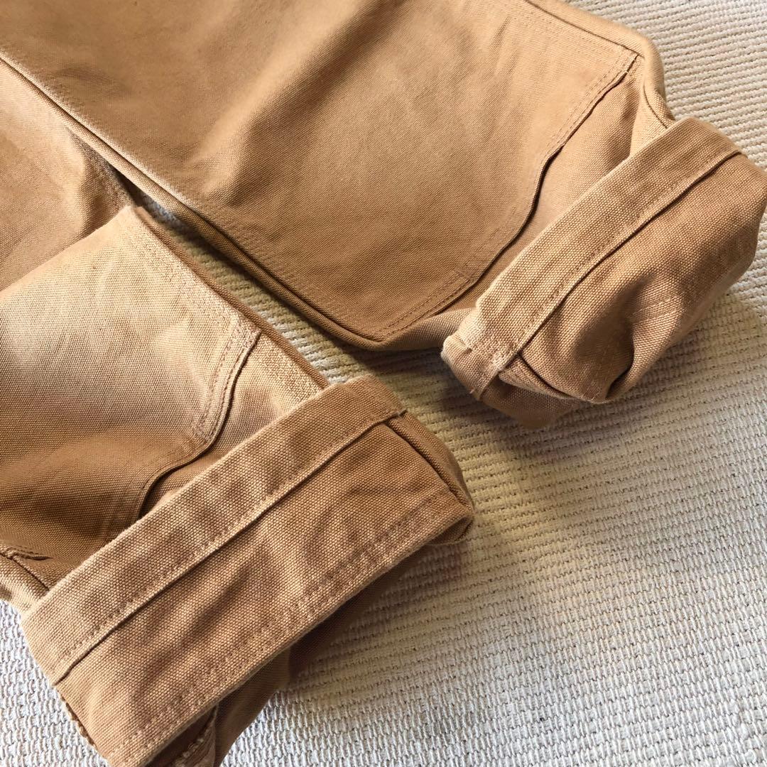 美品 カーハート オーバーオール Bib ダック ダブルニー つなぎ 30×30