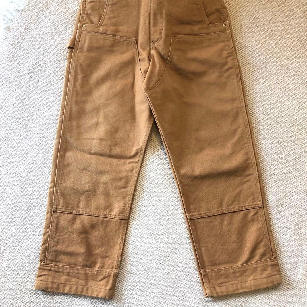 美品 カーハート オーバーオール Bib ダック ダブルニー つなぎ 30×30