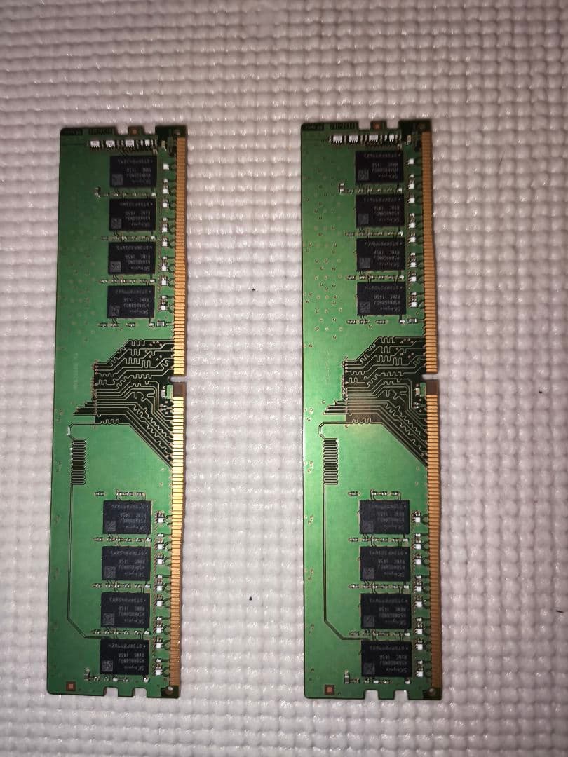 SK hynix DDR4-3200 (PC4-25600) 8GB 2枚セット