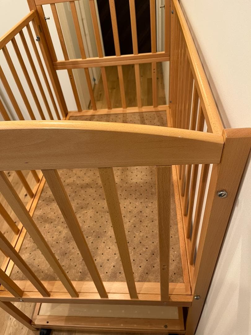 KATOJI　ツーオープン　ベビーベッド　プレミアムライン