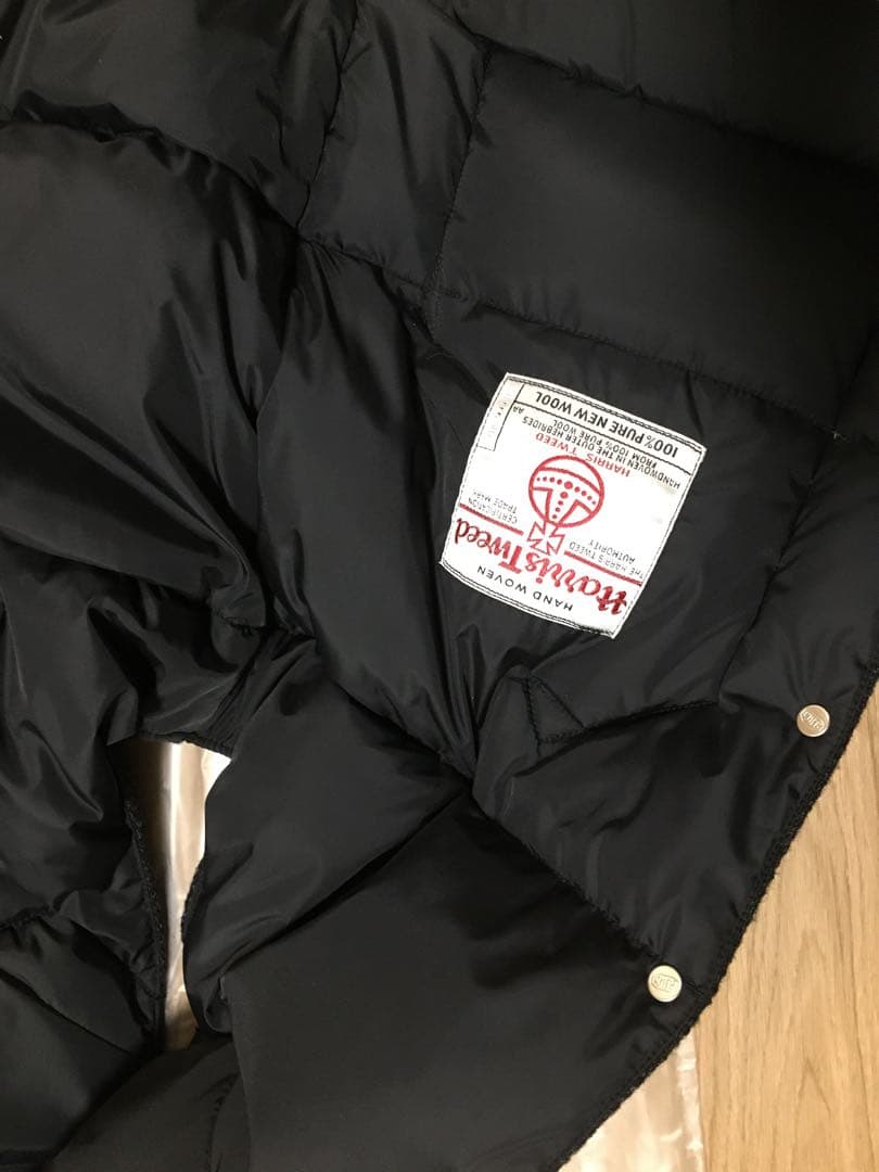 rockymountainfeatherbed ×ハリスツイード　ダウンベスト