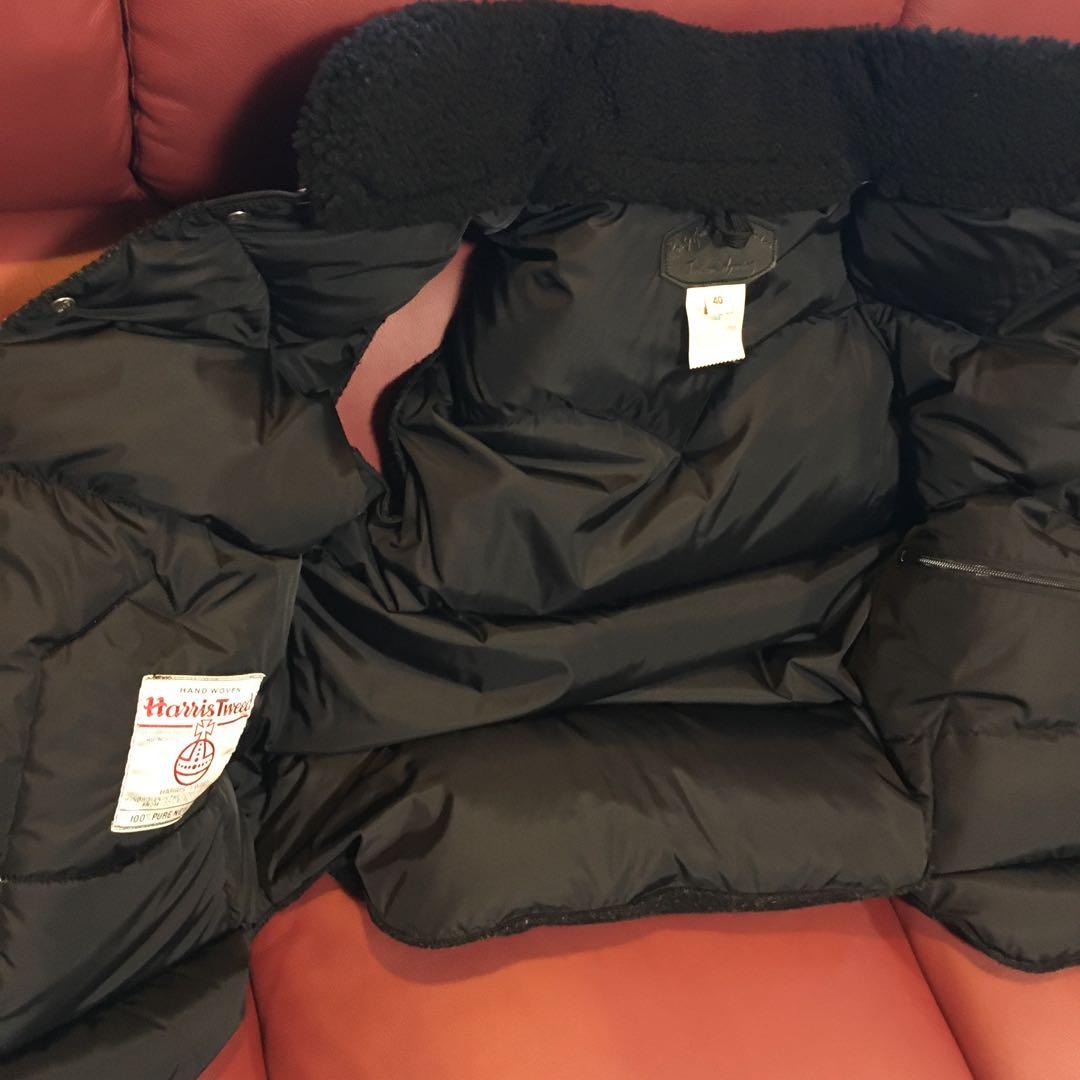 rockymountainfeatherbed ×ハリスツイード　ダウンベスト