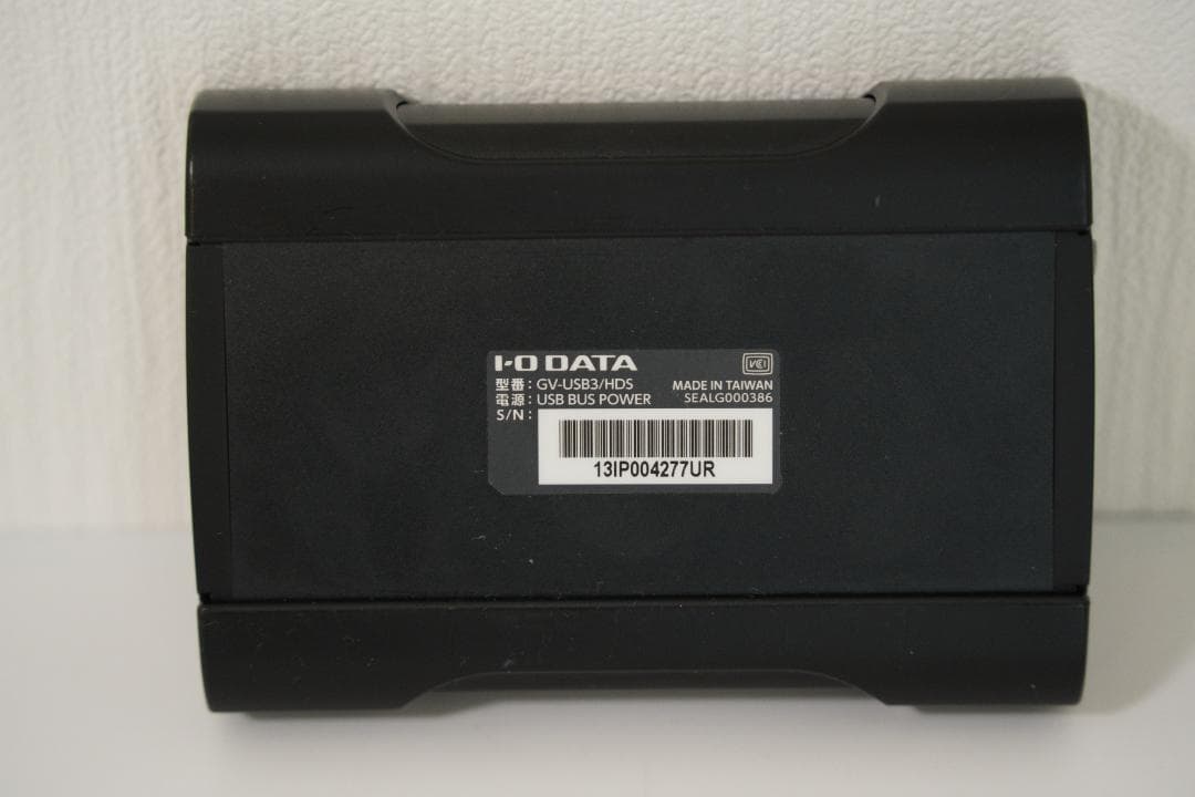 アイオーデータ IODATA HDMI キャプチャー GV-USB3HDS/E
