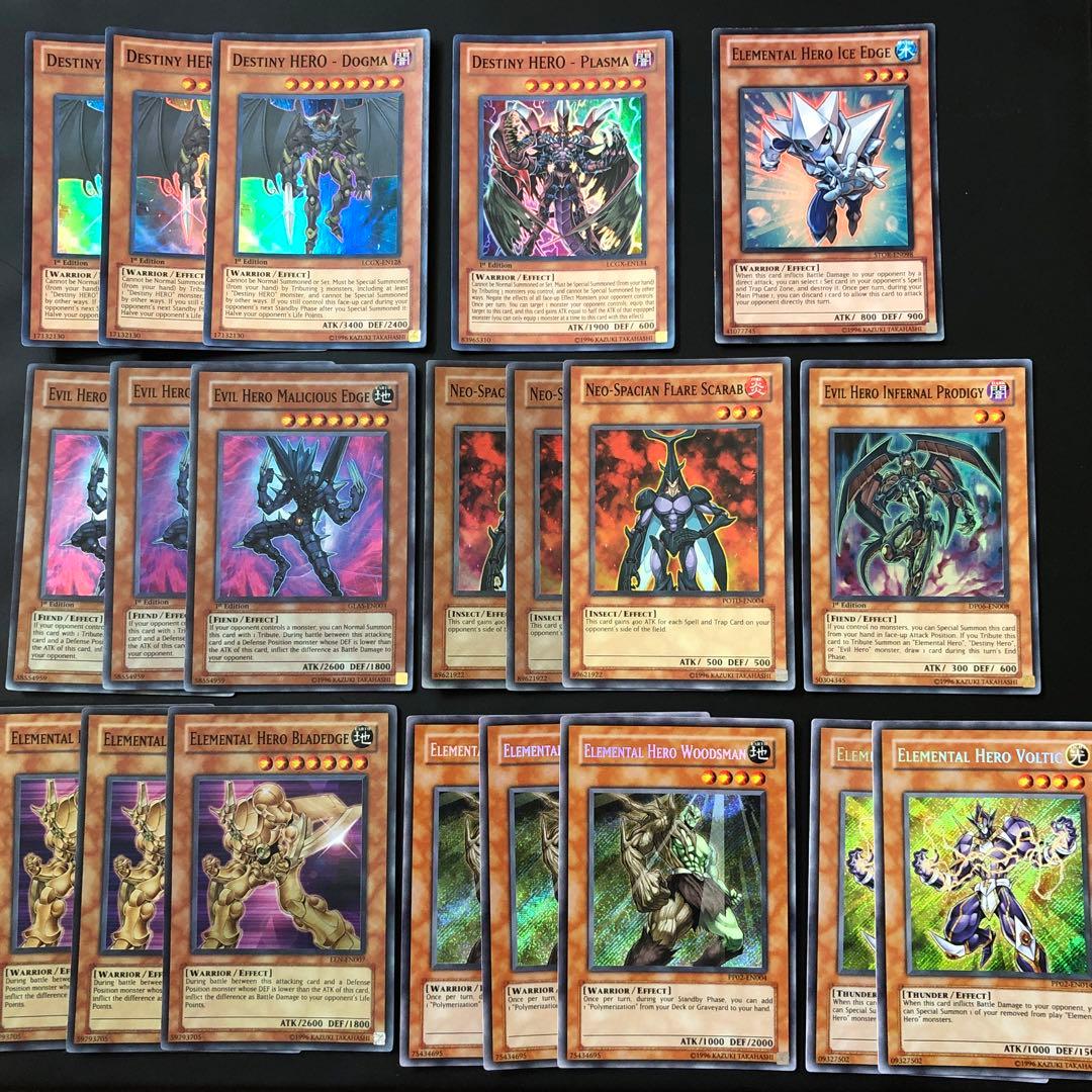 英語版　E・HERO/D・HERO関連まとめ　シークレット