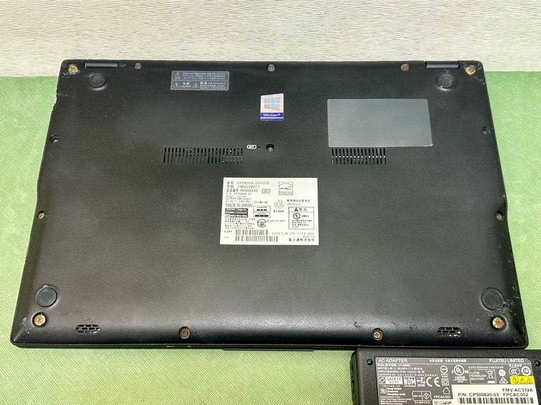 Windowsノート本体 Fujitsu U9310/D i5 8GB 256GB LTE |2994