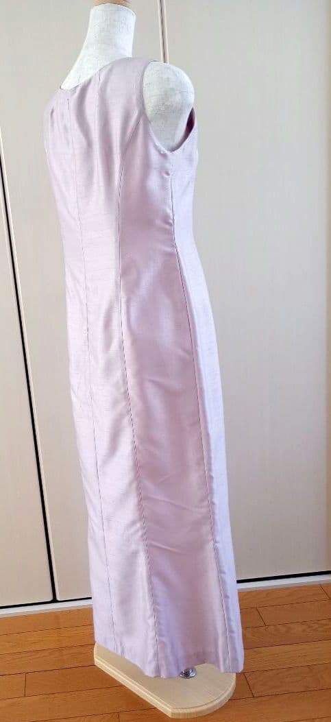 すぬこ　オケージョンドレス　シルク　マキシドレス マザードレス