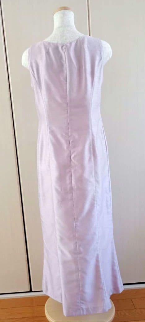 すぬこ　オケージョンドレス　シルク　マキシドレス マザードレス