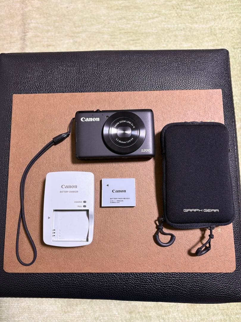 【液晶割れ】Canon S200 コンパクトデジタルカメラ・Power shot