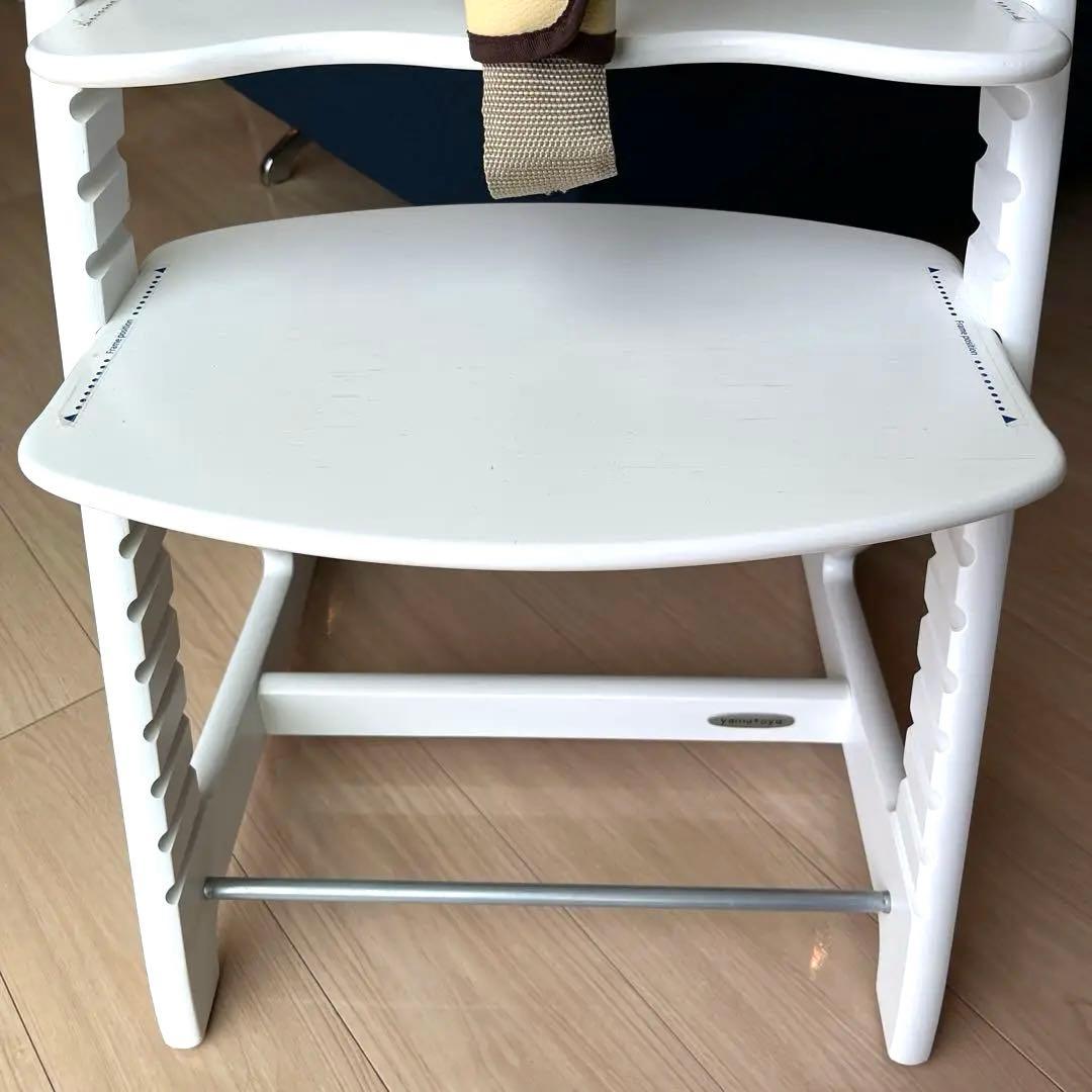 美品　大和屋　すくすくチェアプラス　テーブル、ガード、セーフティチェアベルト付