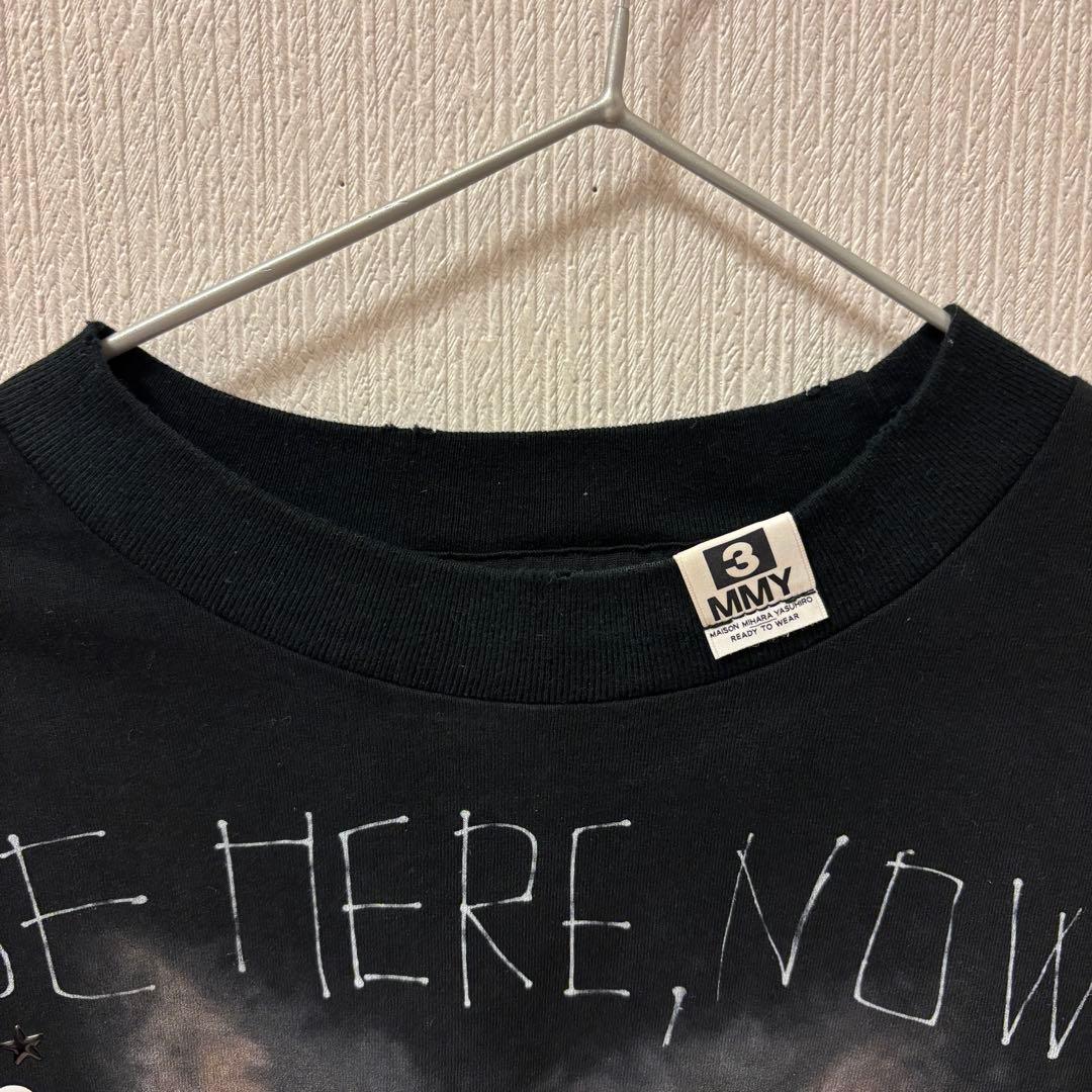 maison mihara yasuhiro tシャツ 黒　猫　シール