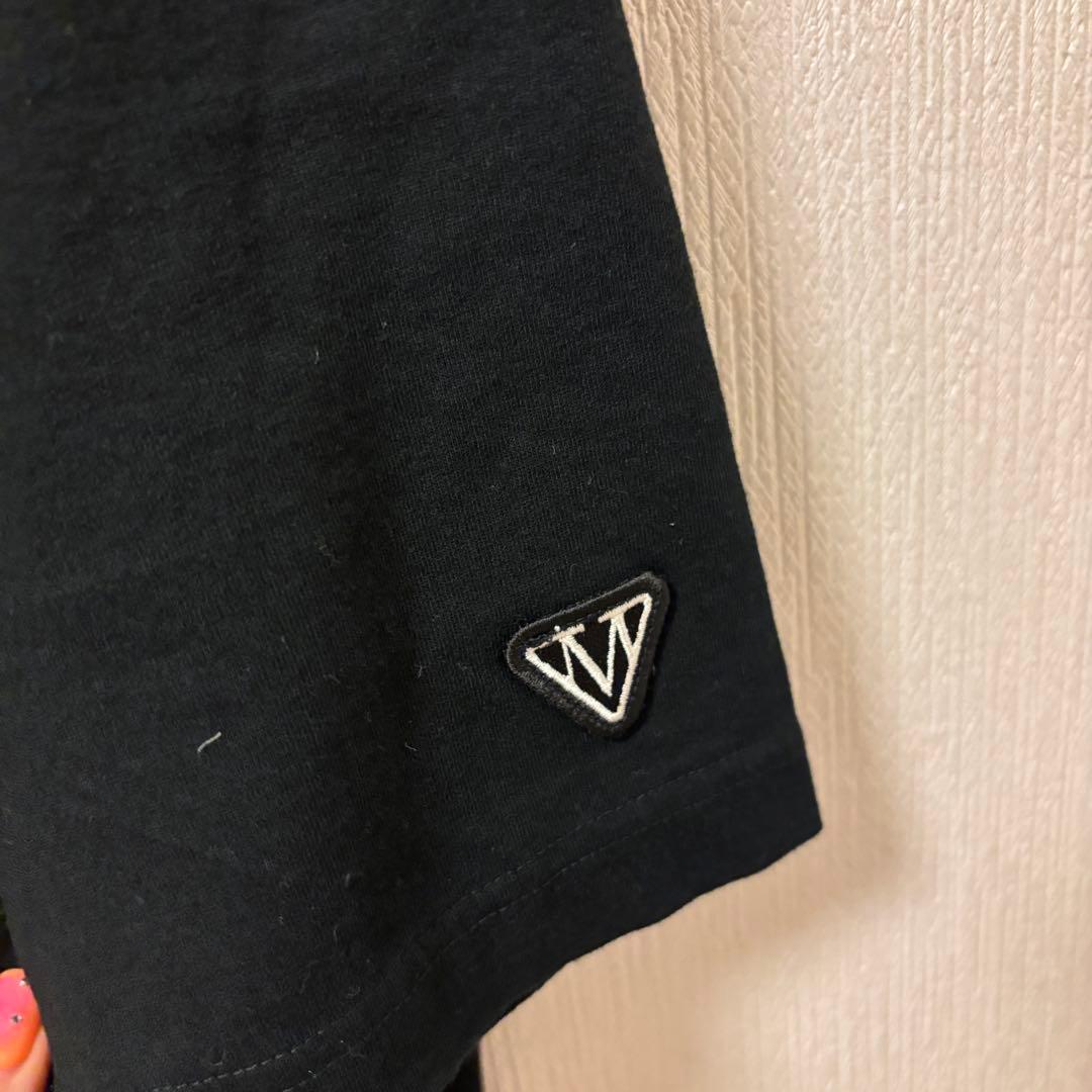 maison mihara yasuhiro tシャツ 黒　猫　シール