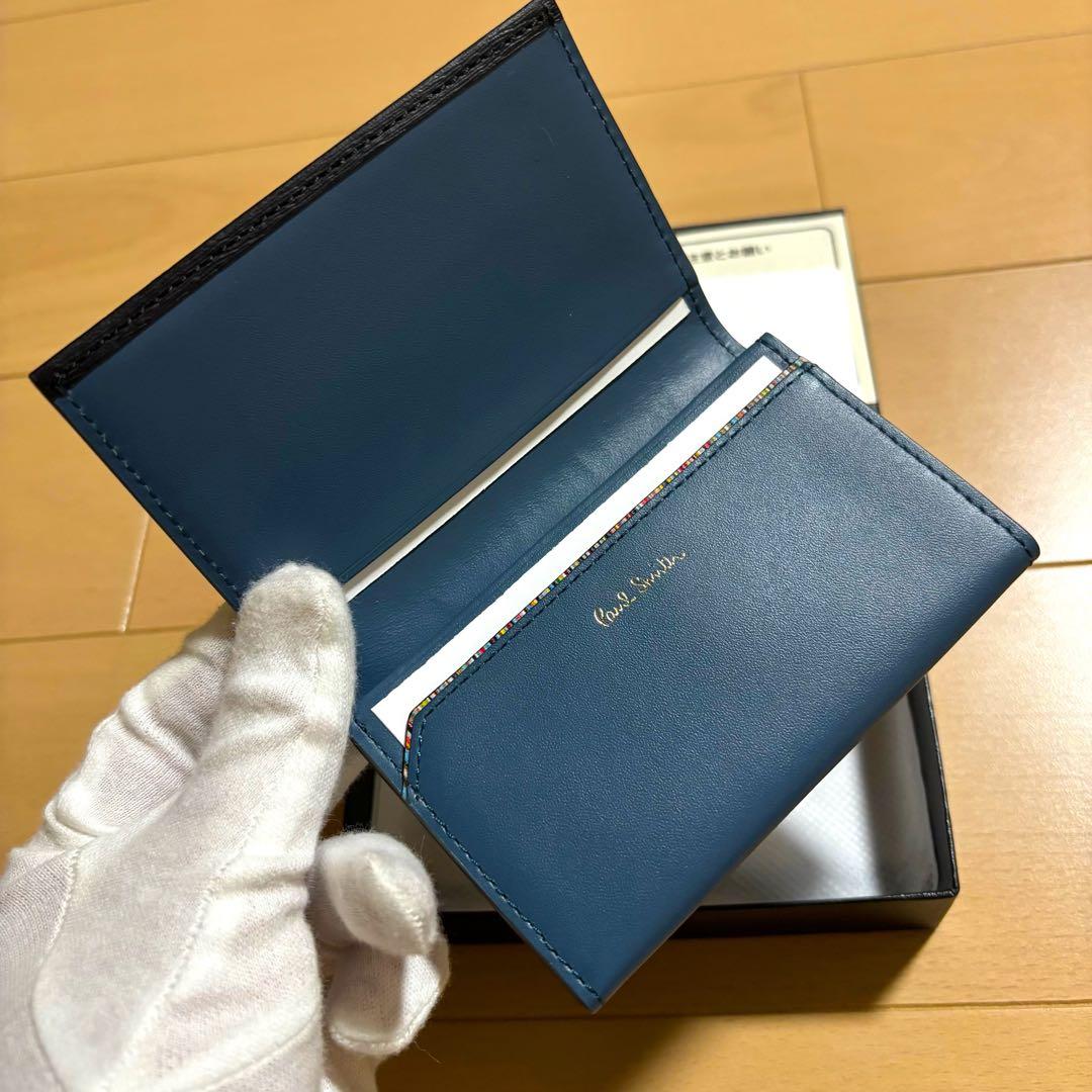 Paul Smith 現行品　クロップドロゴ　名刺入れ　新品未使用品　ブラック