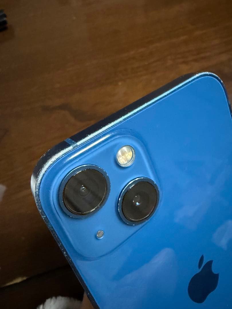 ♡*様 Apple iPhone 13 ブルー 充電ケーブル付き