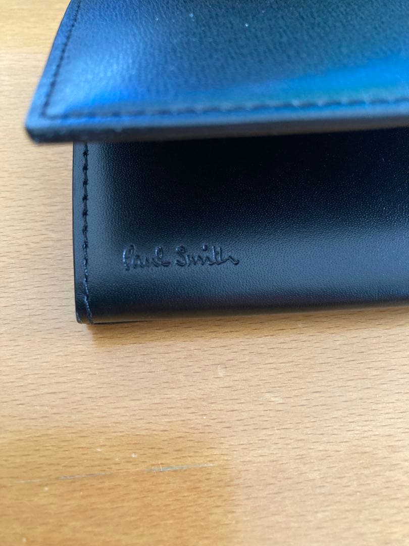 Paul Smith ブラックレザー名刺入れ