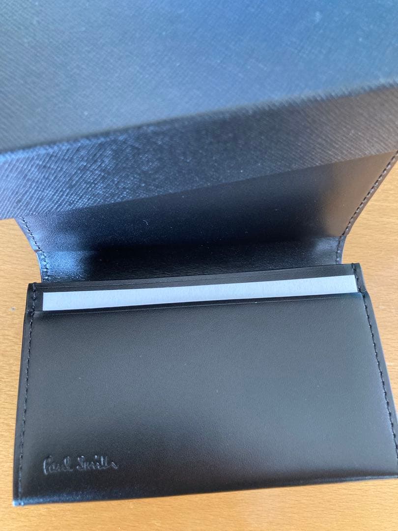 Paul Smith ブラックレザー名刺入れ