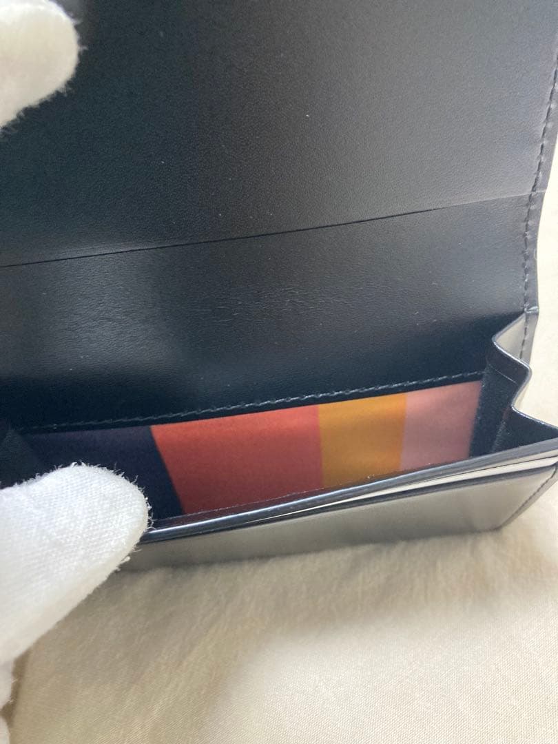 Paul Smith ブラックレザー名刺入れ
