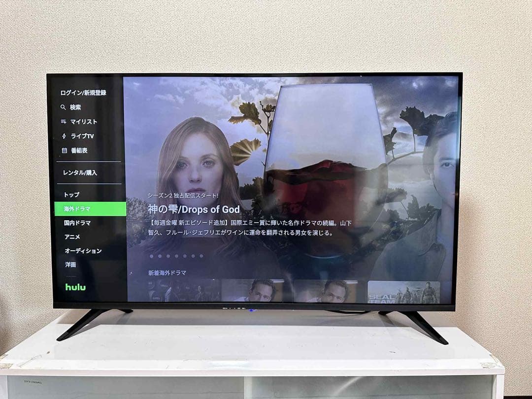 【美品‼️】43インチ チューナーレステレビ 4K 43型 TSM-4301U4K