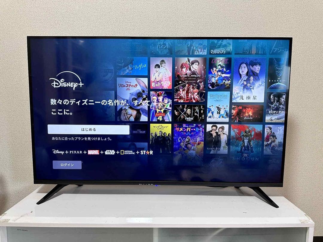 【美品‼️】43インチ チューナーレステレビ 4K 43型 TSM-4301U4K