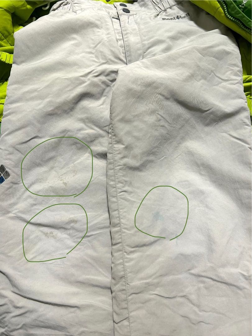 モンベル　キッズ　スキーウェア 上下セット 130