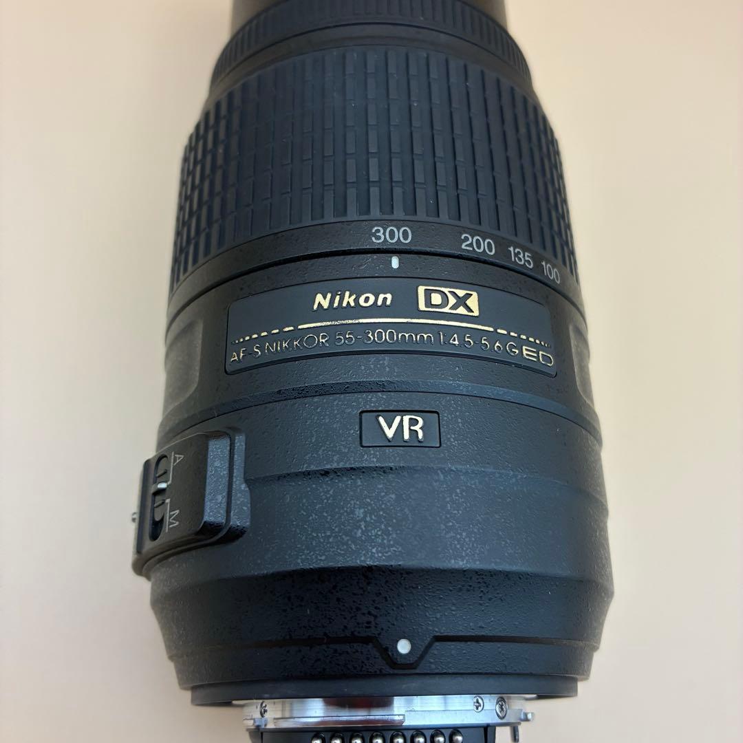 美品・手ブレ補正★ Nikon AF-S 55-300mm VR 超望遠レンズ