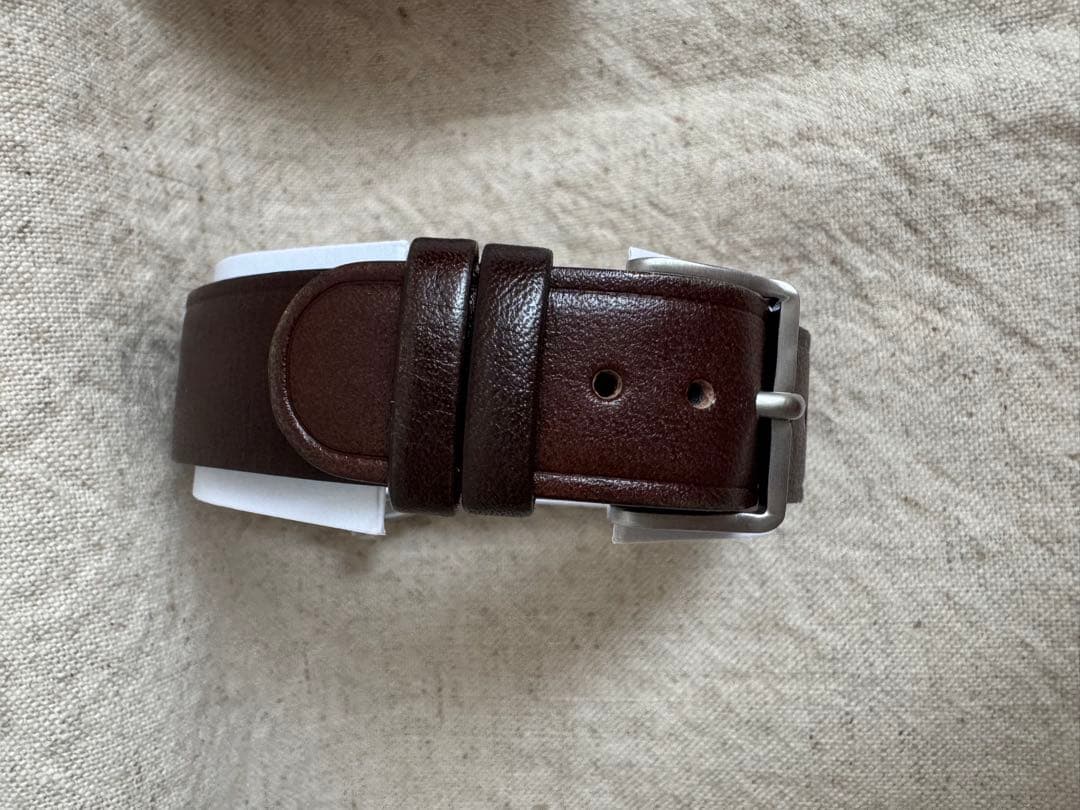 MHL, ラウンド文字盤 レザー腕時計