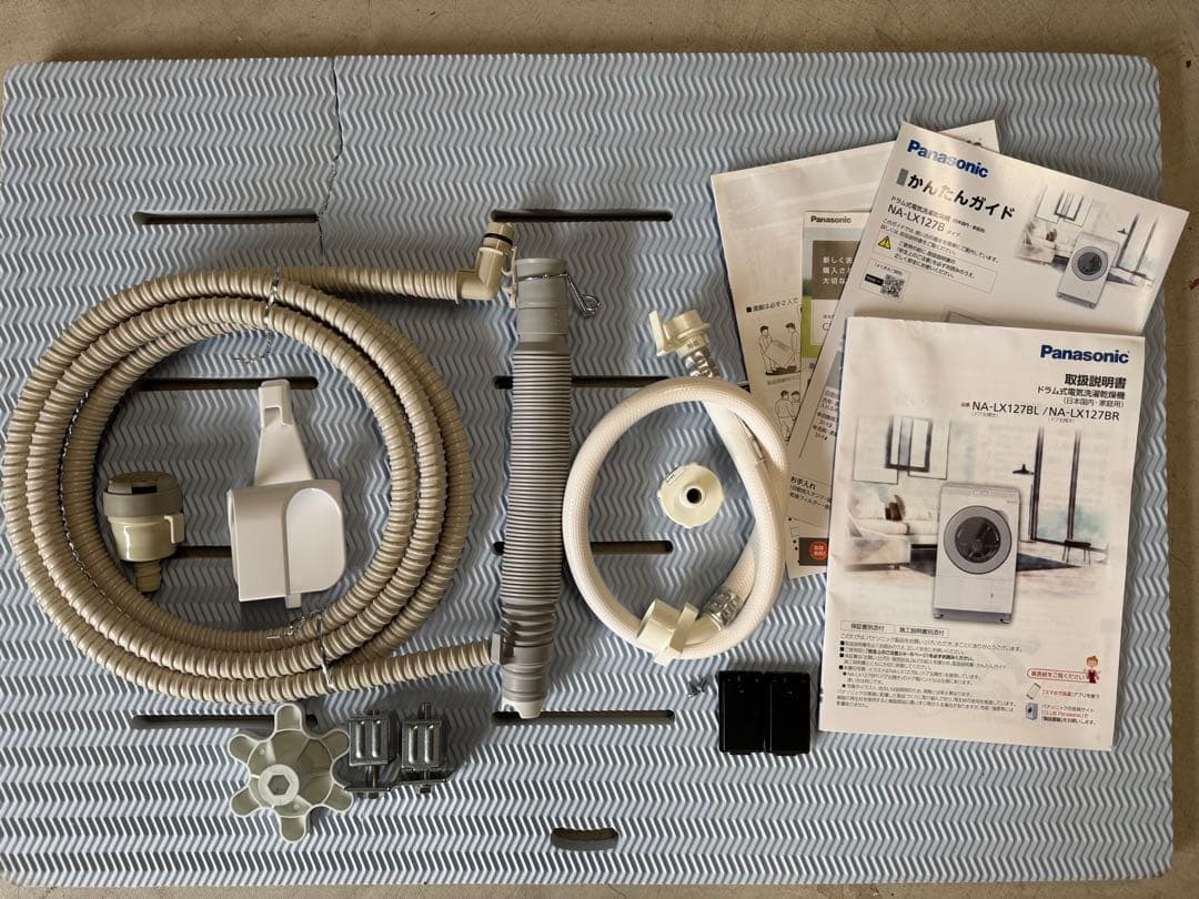 分解清掃済み✨美品　Panasonic ドラム式洗濯機　NA-LX127BL