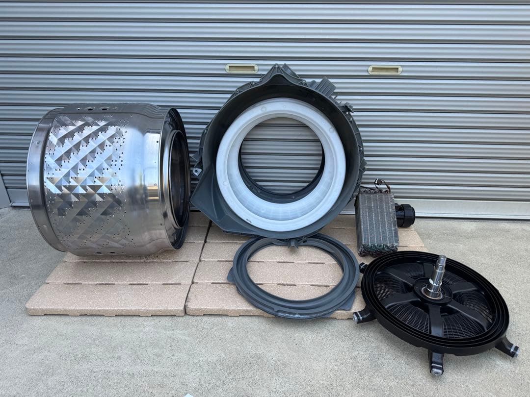 分解清掃済み✨美品　Panasonic ドラム式洗濯機　NA-LX127BL